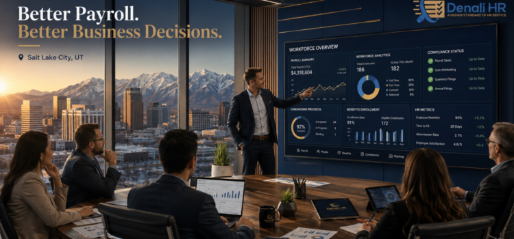 HR and payroll services Utah integrating payroll compliance workforce management and PEO services
